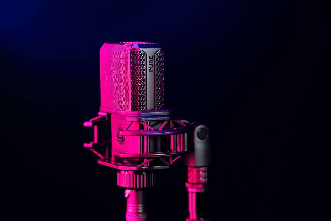 AI voice generation studio setup